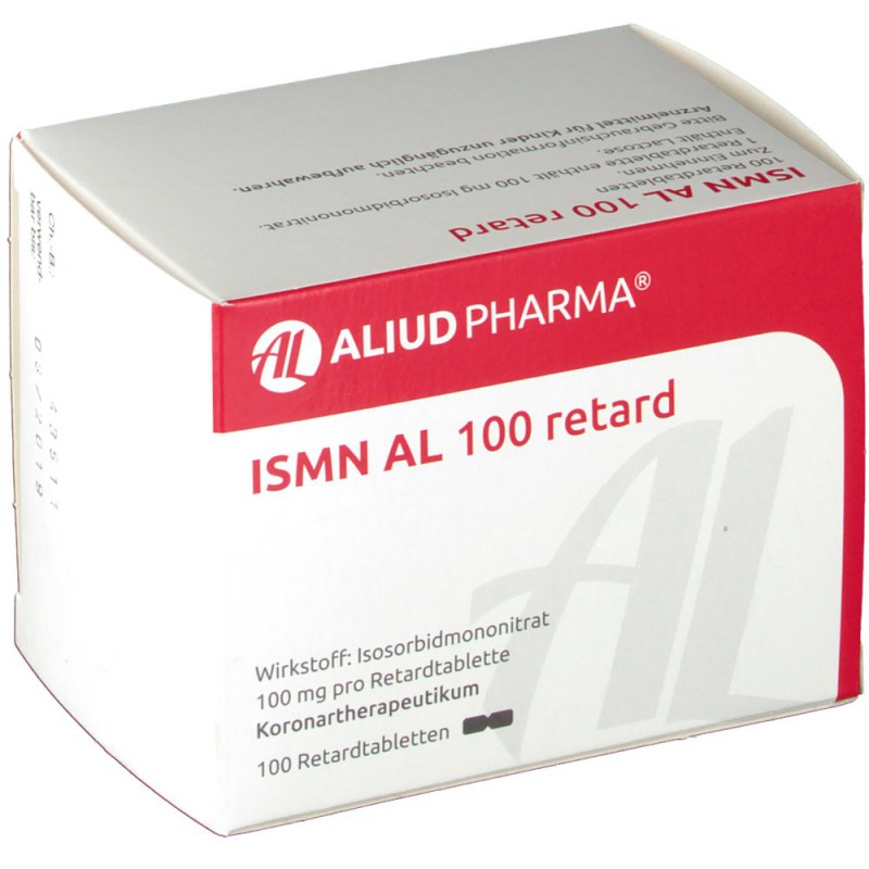 Исмн Ал ISMN AL RETARD - 100 таблеток  